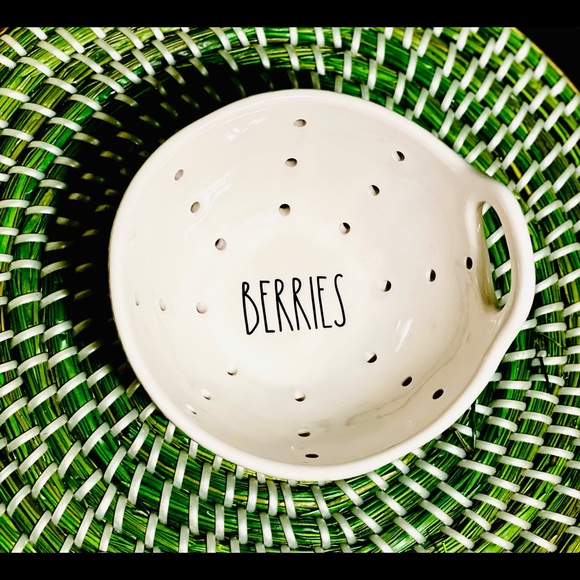 Rae Dunn Other - Rae Dunn BERRY colander bowl NEW
